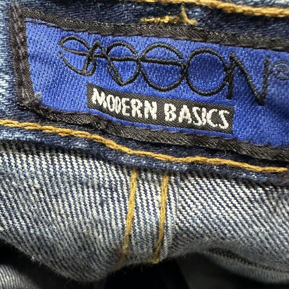 Sasson Vintage Modern Basics Women's Acid Stone Wash Denim Jeans 10 W30 L30 - Picture 6 of 7